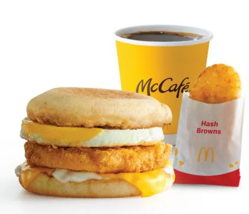 Crispy Chicken Muffin with Egg
